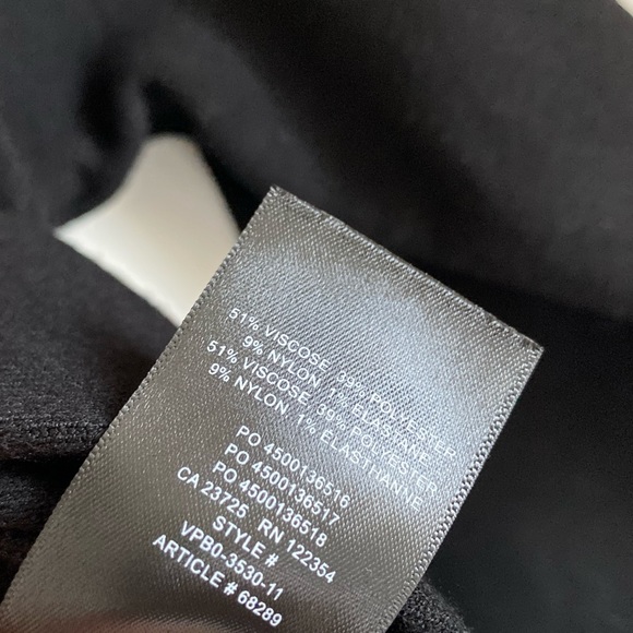 Aritzia The Group Babaton Ty Belted Cardigan Black Sz Small New - Picture 7 of 8